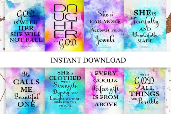 Download Girl Bible Scripture Wall Art Printable - Girl bible scripture wall art printable Collection