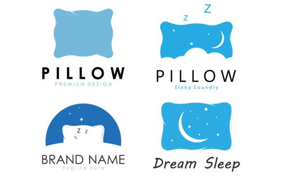 Download Pillow Logo Template Vector Illustration - Illustration Collection